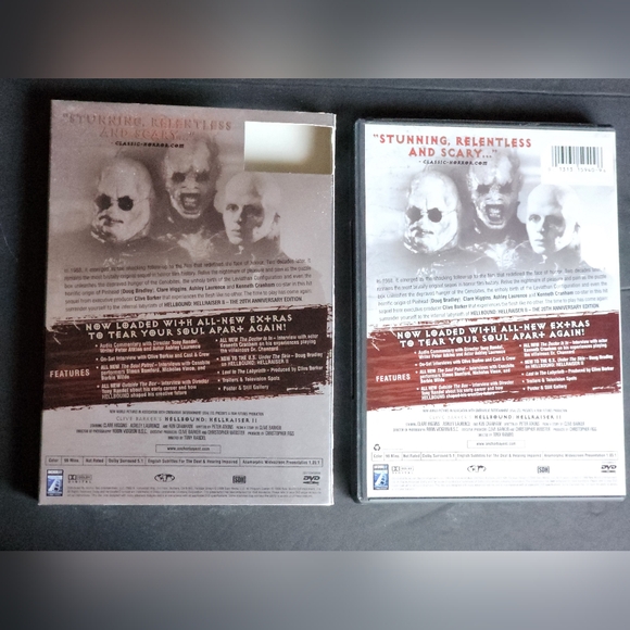 Achor Bay Hellbound Hellraiser 2 DVD w/Slipcover and poster Out of Print - Picture 4 of 8